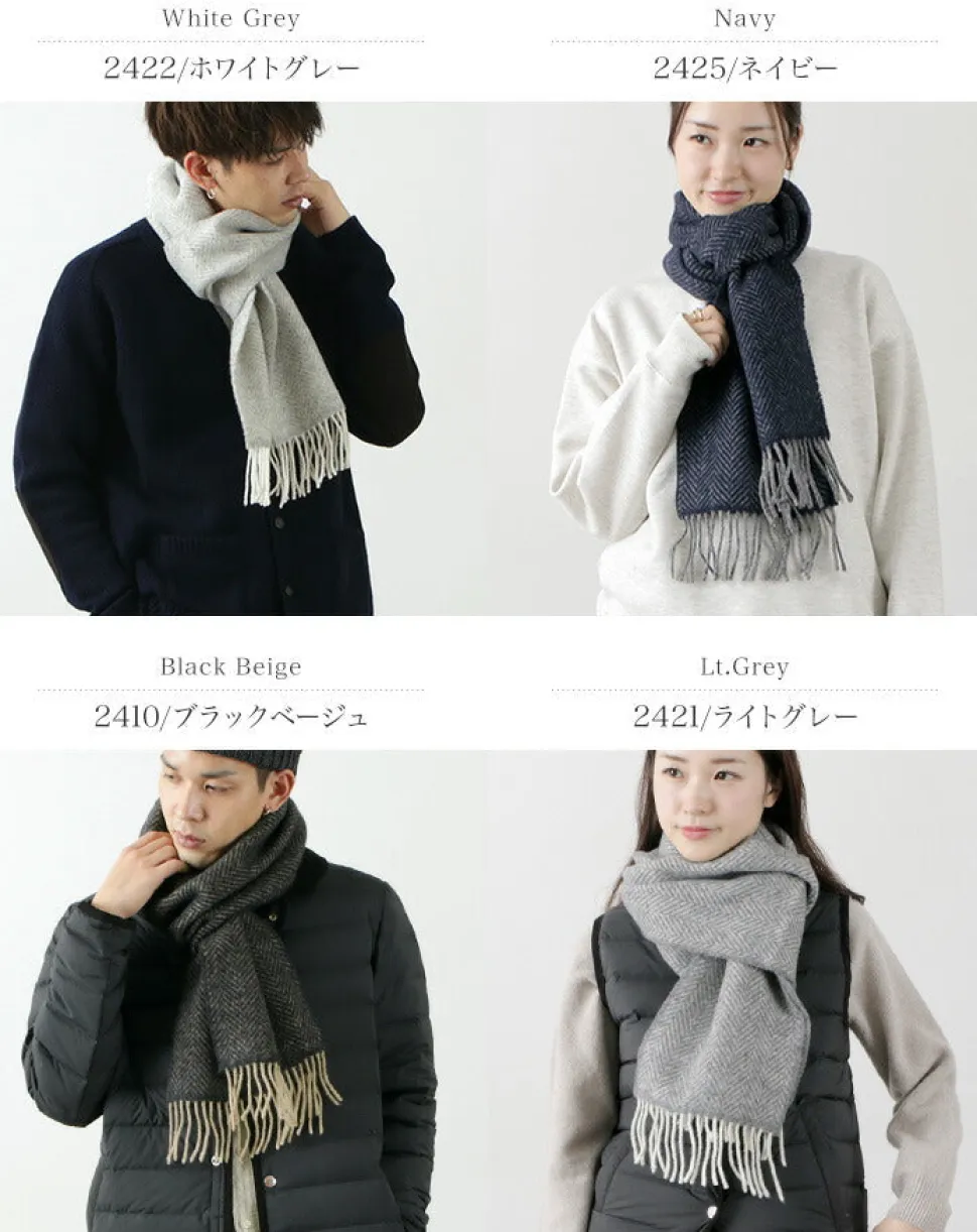 JOHN HANLY / Merino Cashmere Scarf