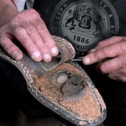 JOSEPH CHEANEY / Howard R Coin Loafer Grained Calf