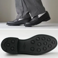 JOSEPH CHEANEY / Howard R Coin Loafer Grained Calf