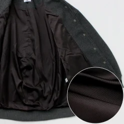 KELEN / Collarless Egg Jacket