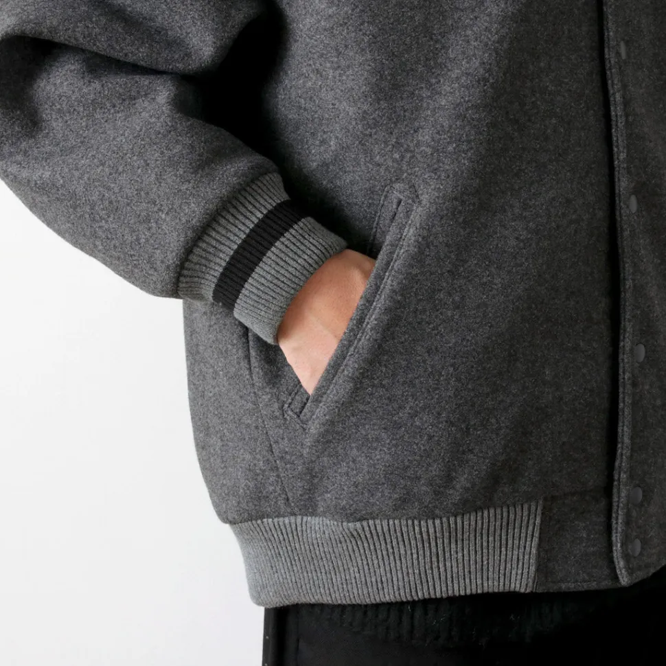 KELEN / Collarless Egg Jacket