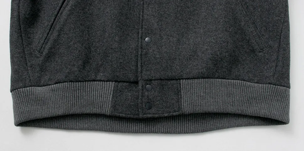 KELEN / Collarless Egg Jacket