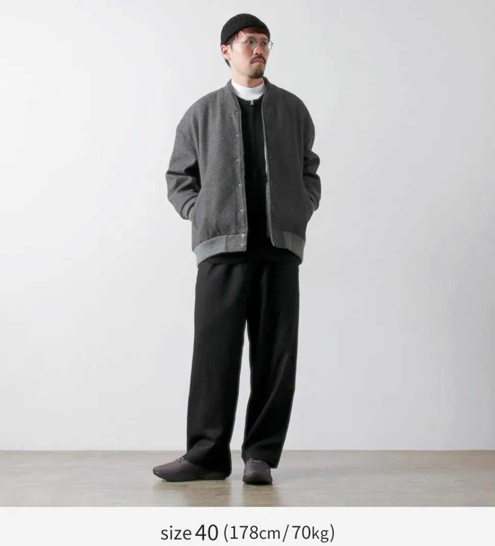 KELEN / Collarless Egg Jacket