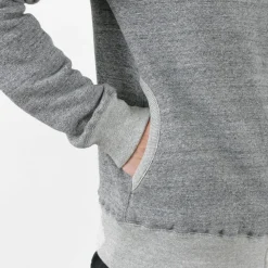 KEPANI / Great Smoky Raffybrushed-lining stand neck sweatshirt jacket