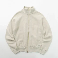 KEPANI / Great Smoky Raffybrushed-lining stand neck sweatshirt jacket