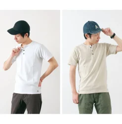 KEPANI / Raffy Spun Milled Henry Neck T-Shirt