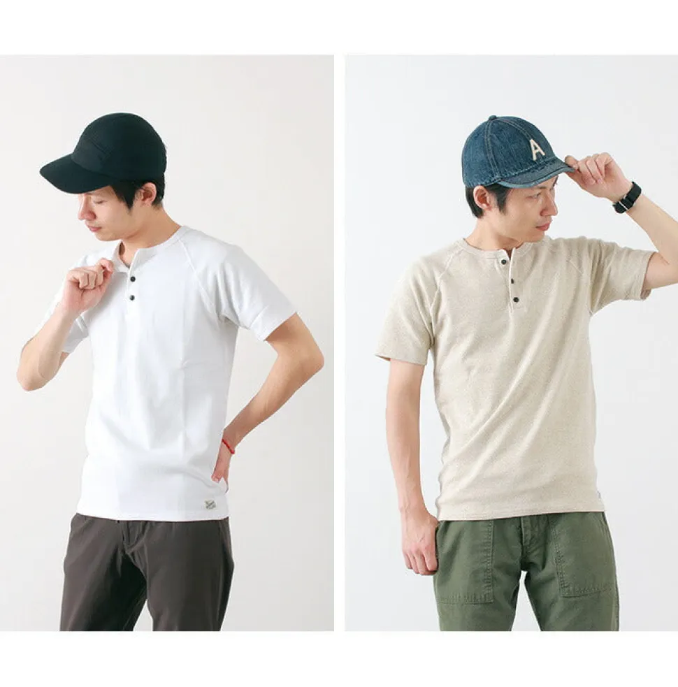 KEPANI / Raffy Spun Milled Henry Neck T-Shirt
