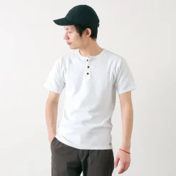 KEPANI / Raffy Spun Milled Henry Neck T-Shirt