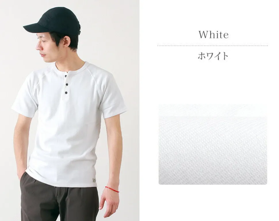 KEPANI / Raffy Spun Milled Henry Neck T-Shirt