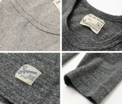 KEPANI / Raffy Spun Milled 7/10 Sleeve T-Shirt