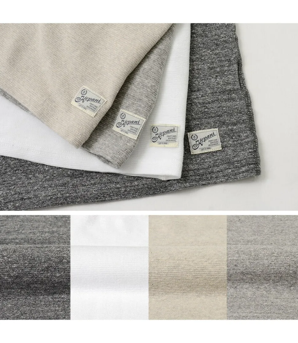 KEPANI / Raffy Stretch Fleece Turtleneck Long Sleeve Tee