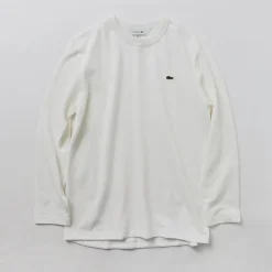 LACOSTE / Classic Fit Pique Long Sleeve T-Shirt