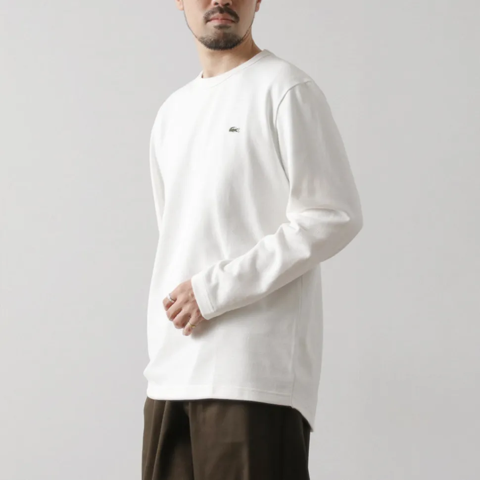 LACOSTE / Classic Fit Pique Long Sleeve T-Shirt