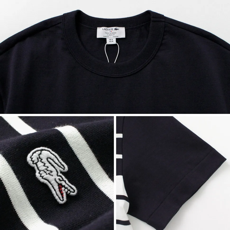LACOSTE / Stripe T-Shirt