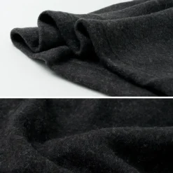LOCALINA MERIYASU / U-Neck Cashmere Blend Long Sleeve Inner