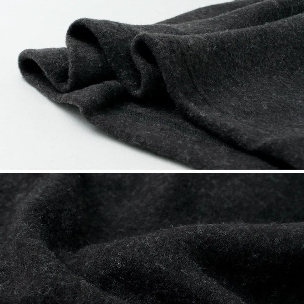 LOCALINA MERIYASU / U-Neck Cashmere Blend Long Sleeve Inner