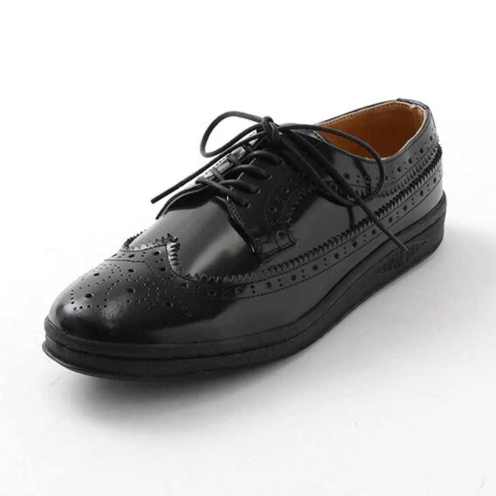 MANEBU / MNB-003 Leather Sneakers