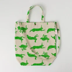 MIKAMI / Cotton twill sling tote bag