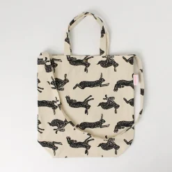 MIKAMI / Cotton twill sling tote bag