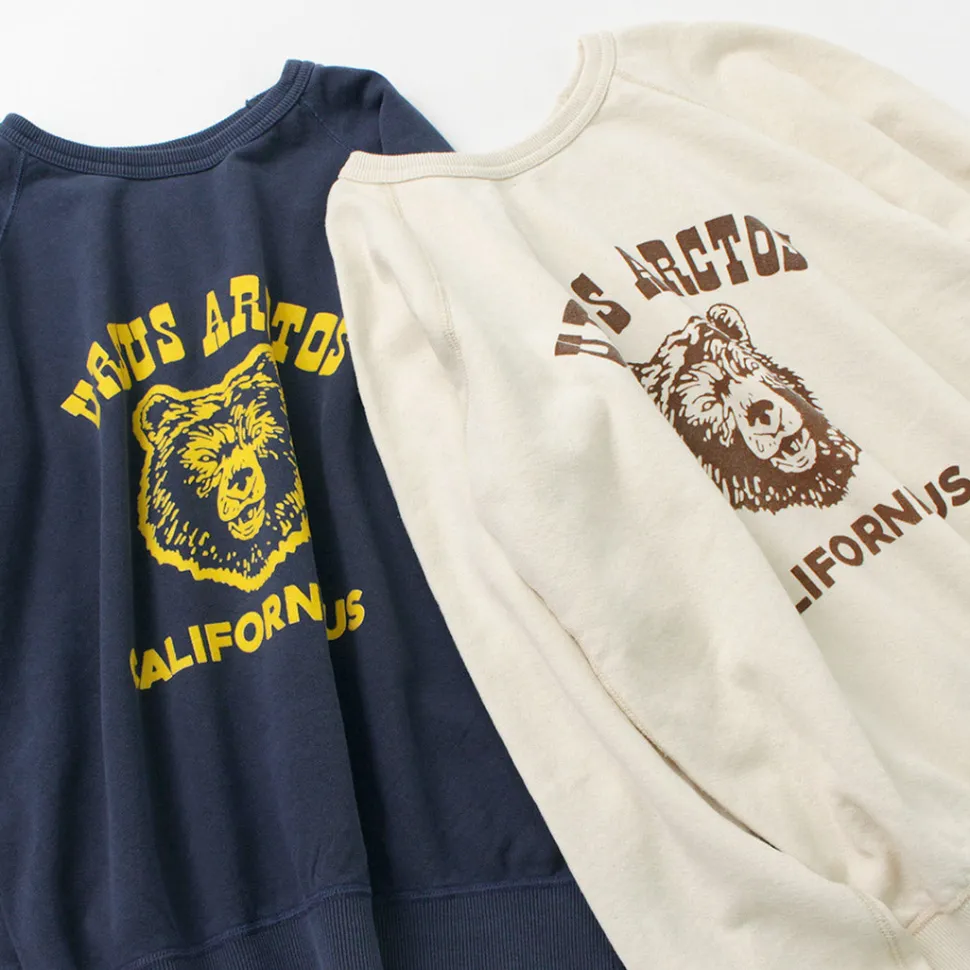 MIXTA / URSUS ARCTOS raglan sleeve sweatshirt