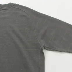 MOC T / Neon Script Loopwheel Overdyed Raglan Long Sleeve Sweatshirt