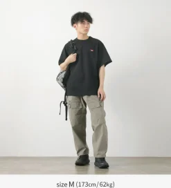 NANGA / Eco Hybrid Box Logo Embroidery T-Shirt