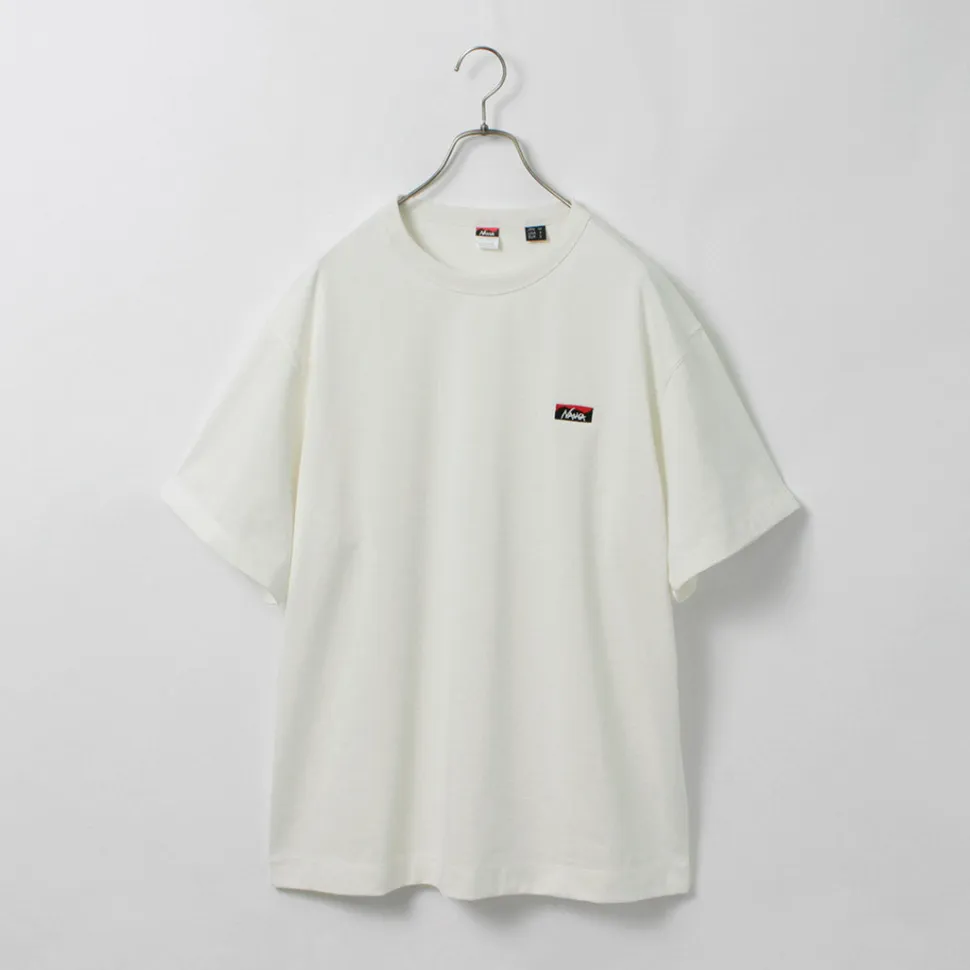 NANGA / Eco Hybrid Box Logo Embroidery T-Shirt