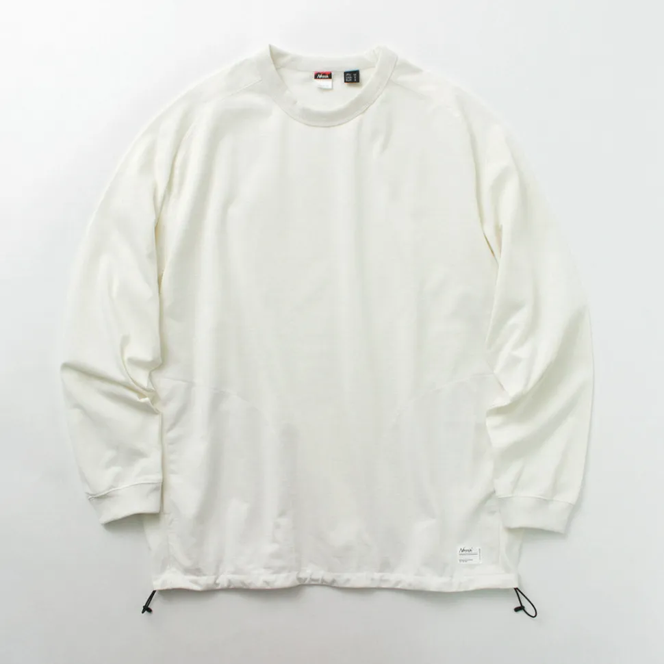 NANGA / Eco Hybrid Oversized Long Sleeve T-Shirt