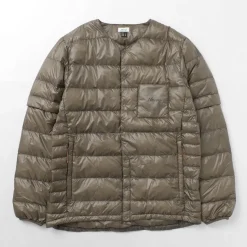 NANGA / Inner Down Cardigan Detachable Sleeve
