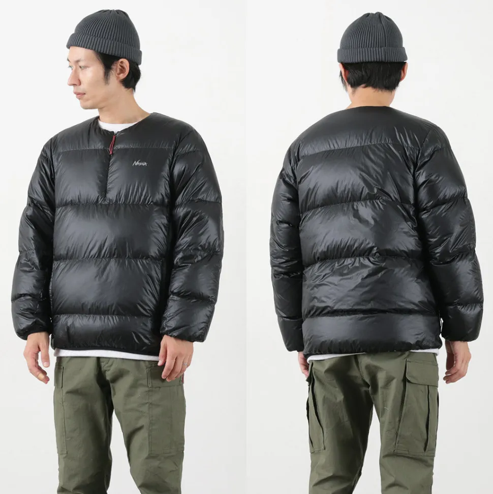 NANGA / Mountain Lodge Down Crew Neck Top
