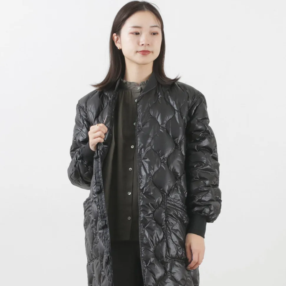 NANGA / Onion quilt down half coat