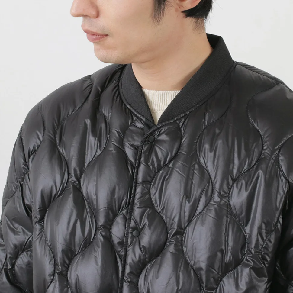 NANGA / Onion quilt down half coat
