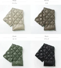 NANGA / Onion quilt down scarf