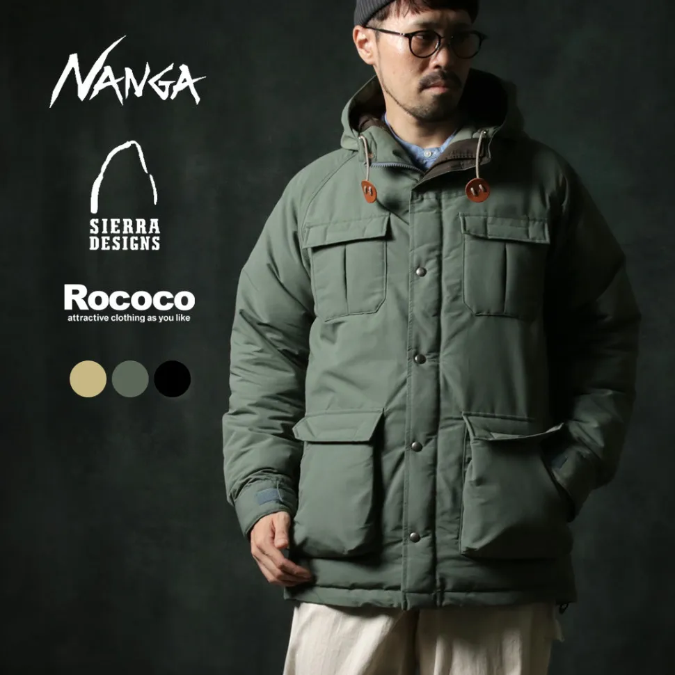 NANGA / SIERRA DESIGNS Cordura 60/40 770FP Down Mountain Parka