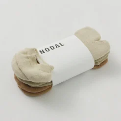 NODAL / Organic cotton 3-pack ankle socks