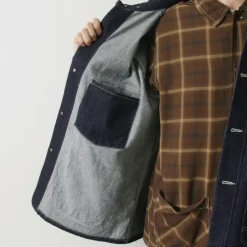 ORDINARY FITS / Denim coverall jacket one-wash