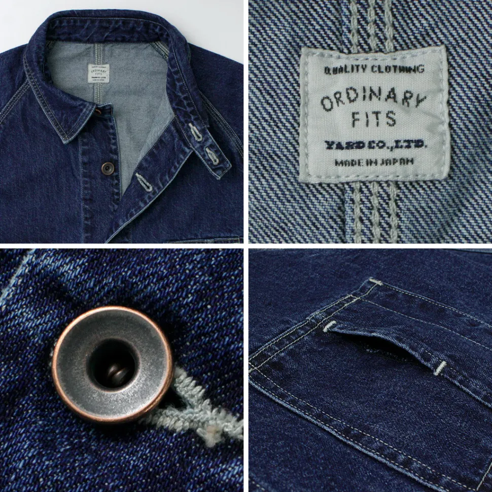 ORDINARY FITS / Denim Coverall Jacket Used