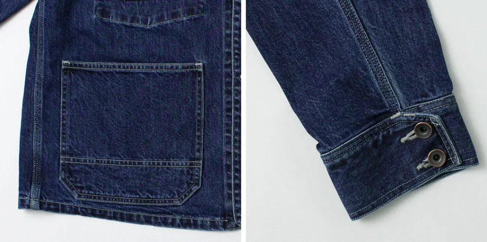 ORDINARY FITS / Denim Coverall Jacket Used