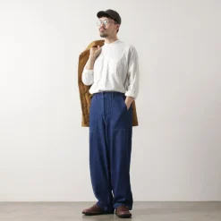 ORDINARY FITS / James Fatigue Denim with Used Finish