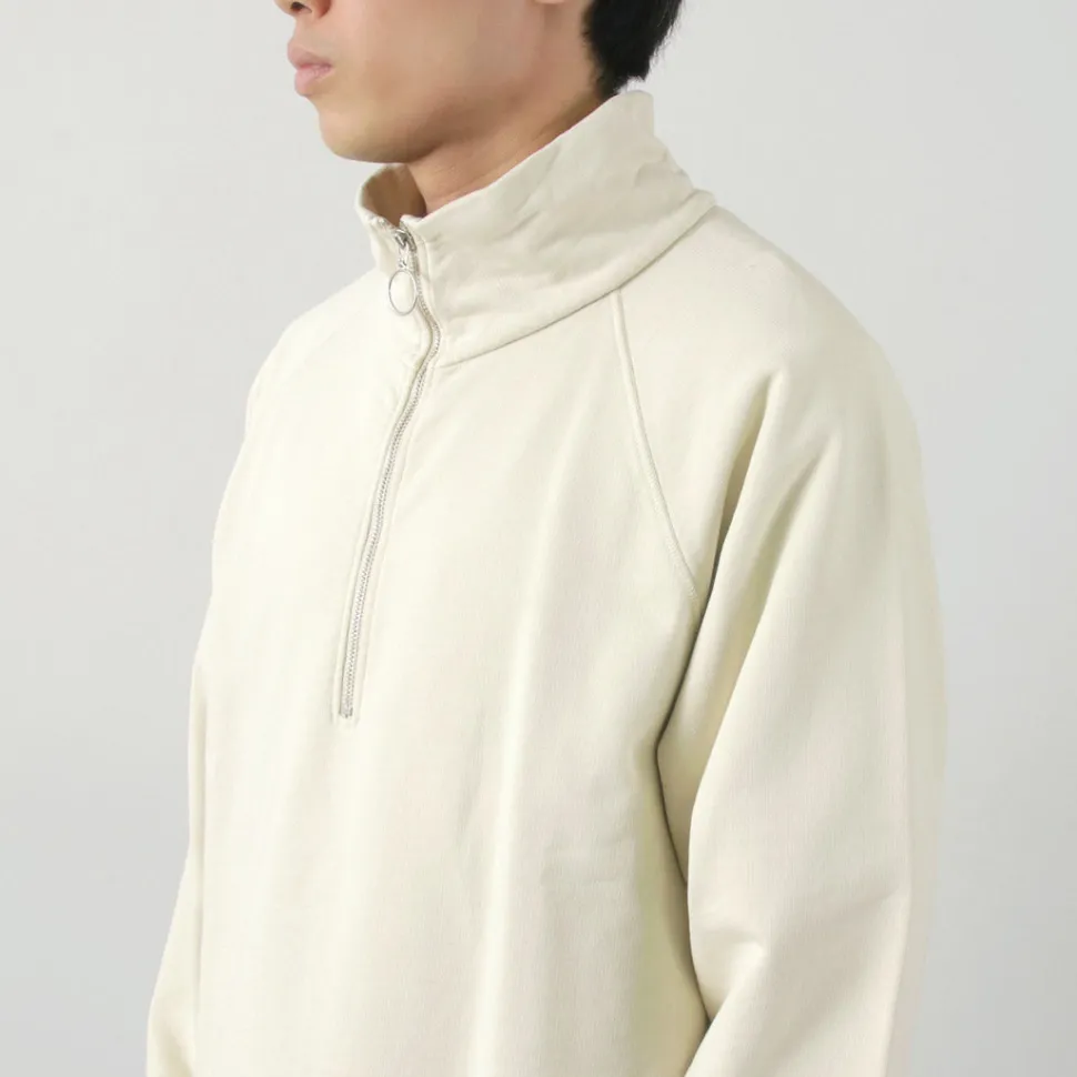 PARAGES / Battle Half Zip Sweatshirt