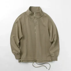PARAGES / Battle Half Zip Sweatshirt