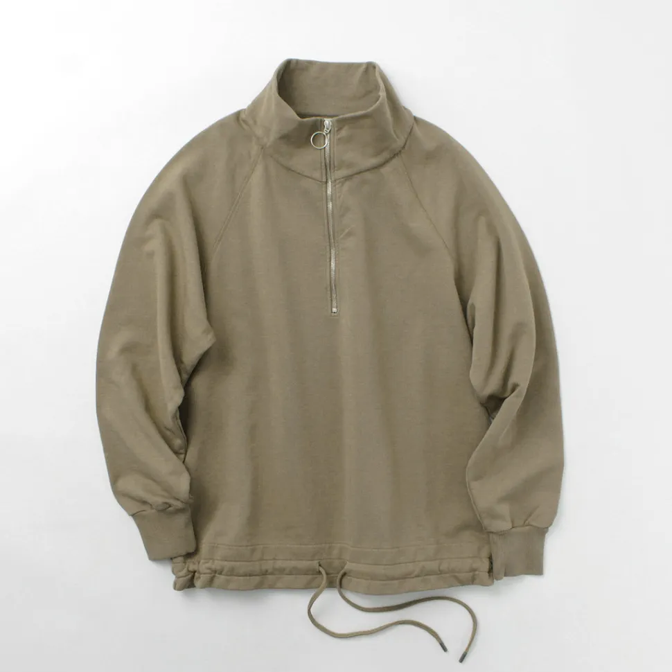 PARAGES / Battle Half Zip Sweatshirt