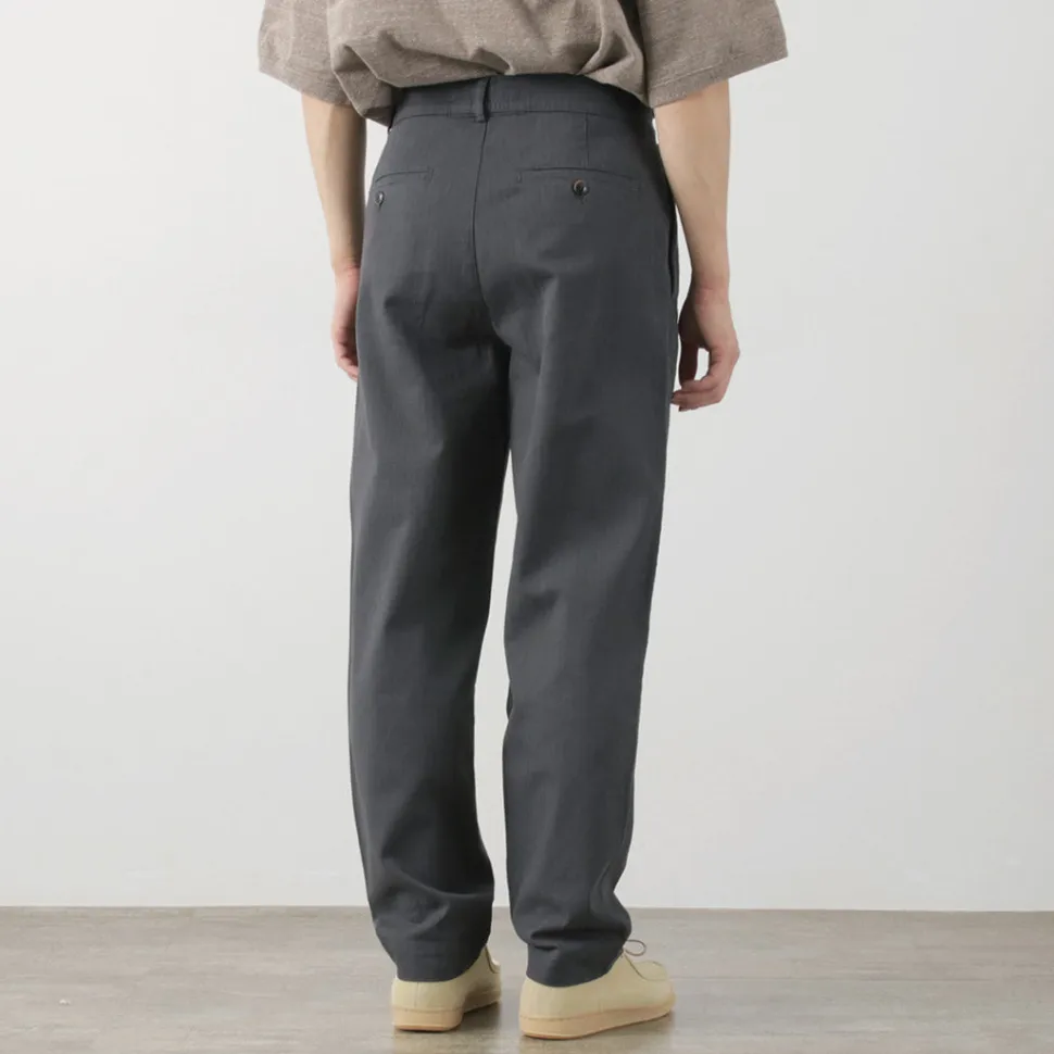 PARAGES / Double Pleated Pants Cotton