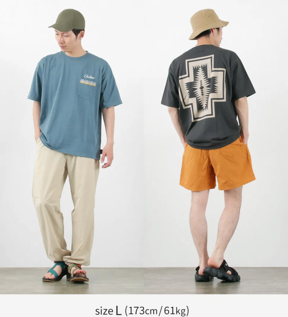PENDLETON / Back Print Pocket T-Shirt