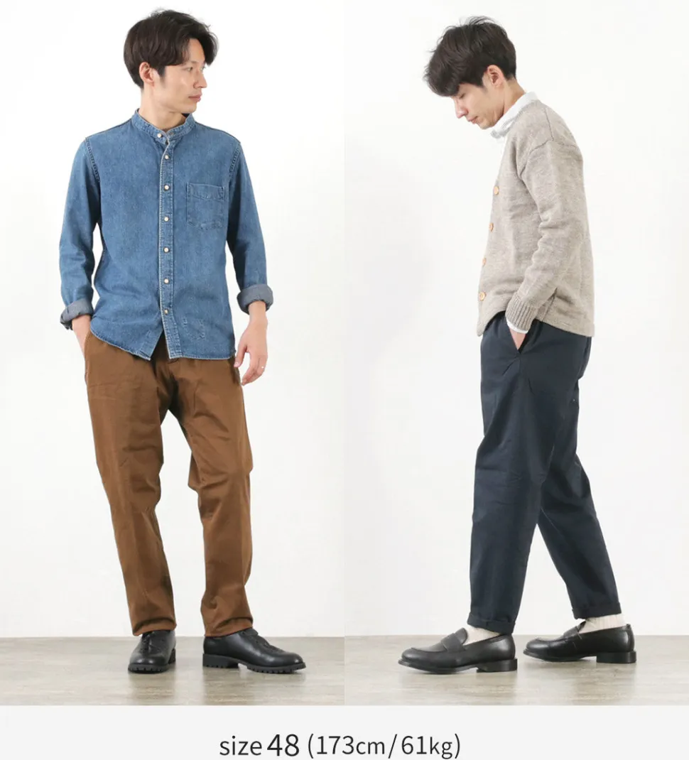 PERFECTION / Peach Touch Tapered Easy Pants Slacks Trousers