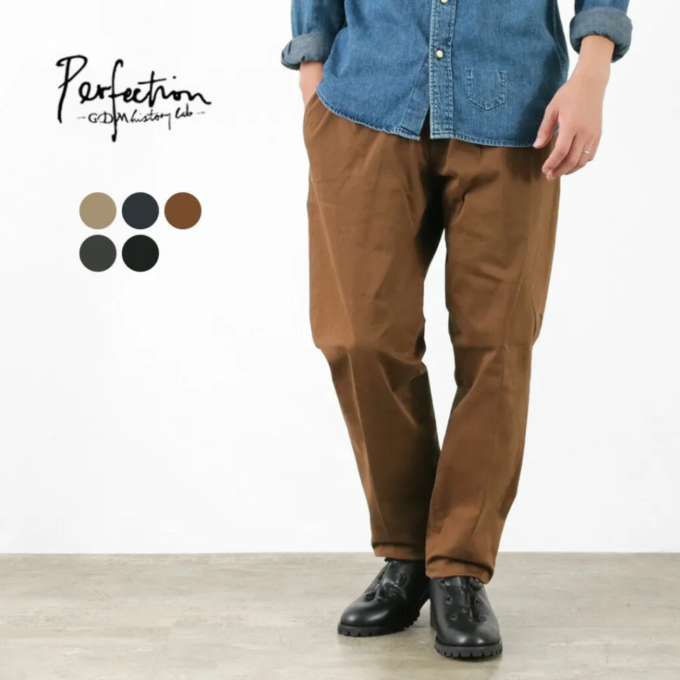 PERFECTION / Peach Touch Tapered Easy Pants Slacks Trousers