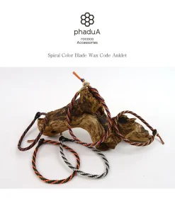 PHADUA / Braid Wax Cord Anklet