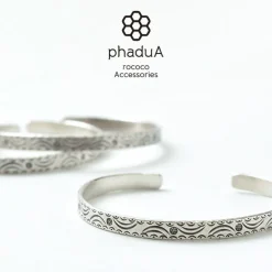 PHADUA / Karen silver bangle/7919