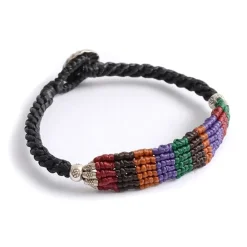 PHADUA / Multi-stripe Braid Wax Cord
