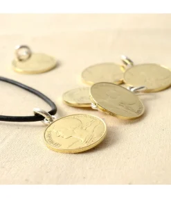 PHADUA / Old Coin Pendant Top FRANCE10